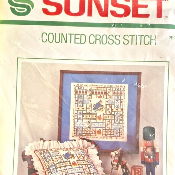 My True love Gave to Me-Vintage Sunset kit 2917-  Cross-stitch - Picture 1 of 5